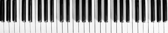 how many keys acoustic piano