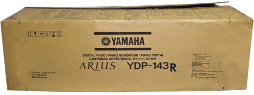 yamaha ydp-143 box delivery