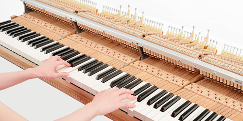 yamaha hybrid key action