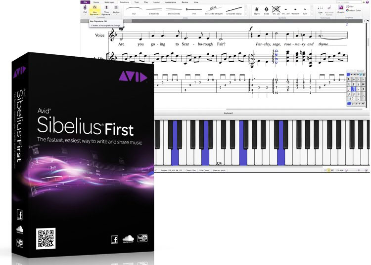 avid sibelius software