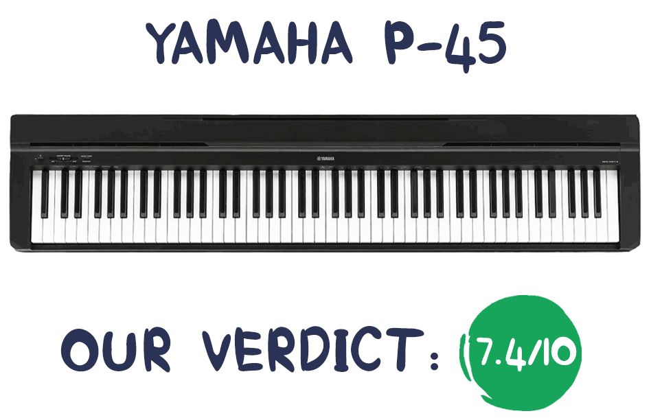 Yamaha p-45 piano