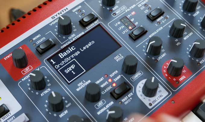 Nord Stage 3 samples