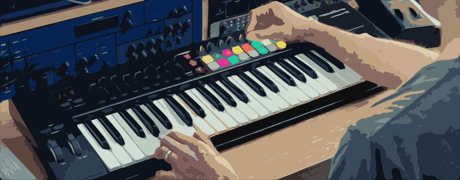 virtual midi piano keyboard sustain