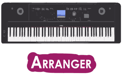 arranger digital pianos