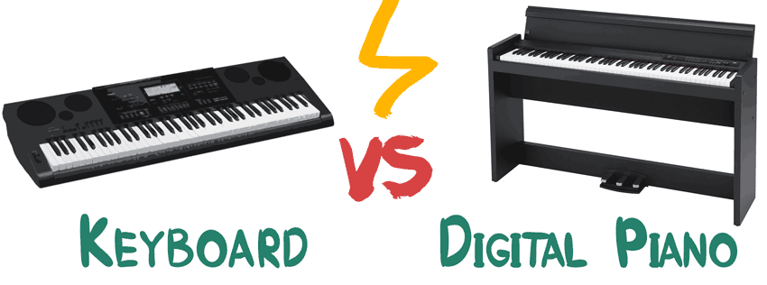 keyboard vs digital piano