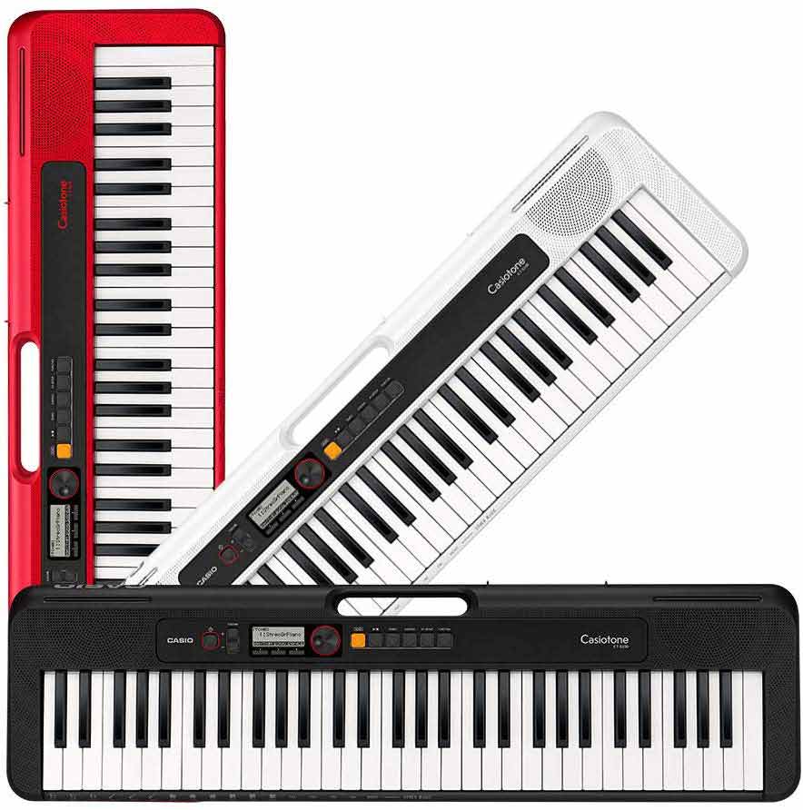 RockJam 61 Key Keyboard Piano vs. Casio CT-S200WE A Comprehensive  Comparison, PDF, Computer Keyboard