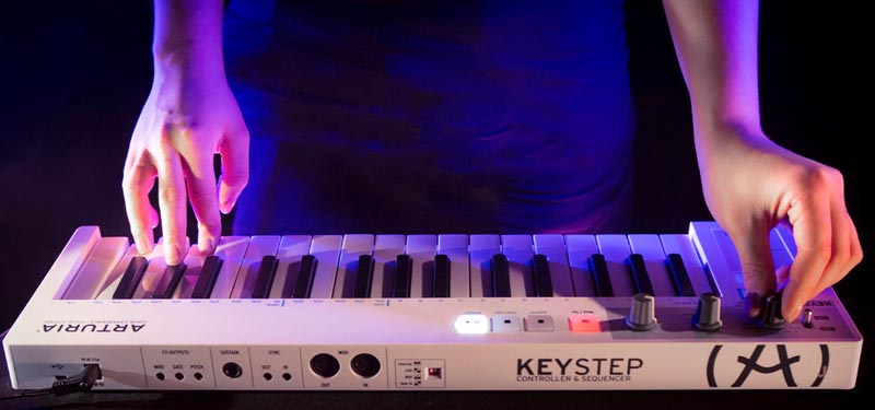 Arturia Keystep live performance