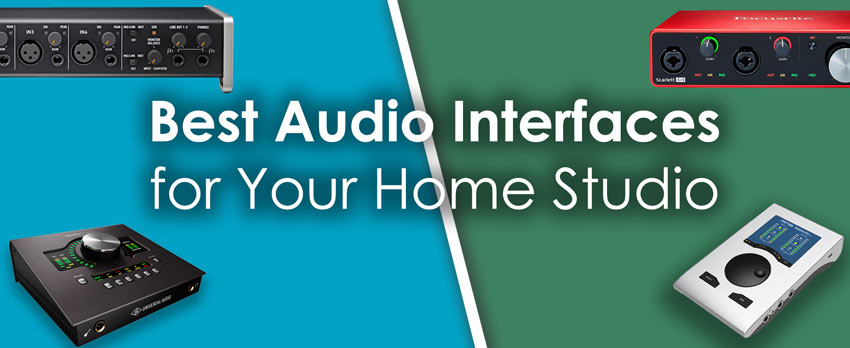 Best Audio Interfaces for Your Home Studio (2024)