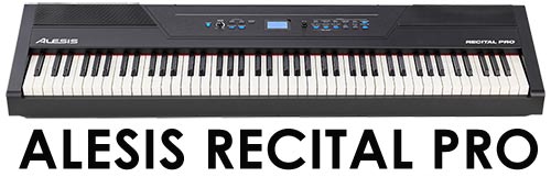 Alesis Recital Pro 88-Key Digital Piano - Alesis Recital Pro 88-Key Digital  Piano - Rent from $6/week - Musicorp Australia