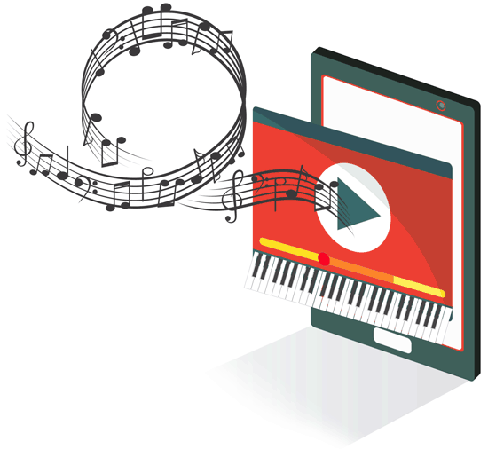 Online Piano Lessons, Step-by-Step Courses and Tutorials