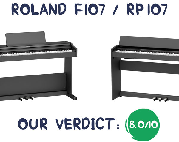 Roland RP107 & F107 review: Even More Affordable