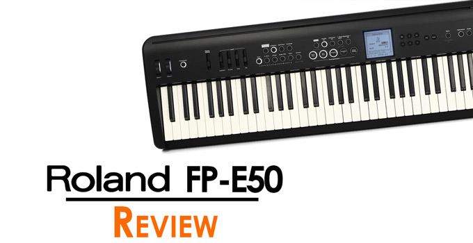 PIANO NUMERIQUE PORTABLE ROLAND FP-E50 88 NOTES